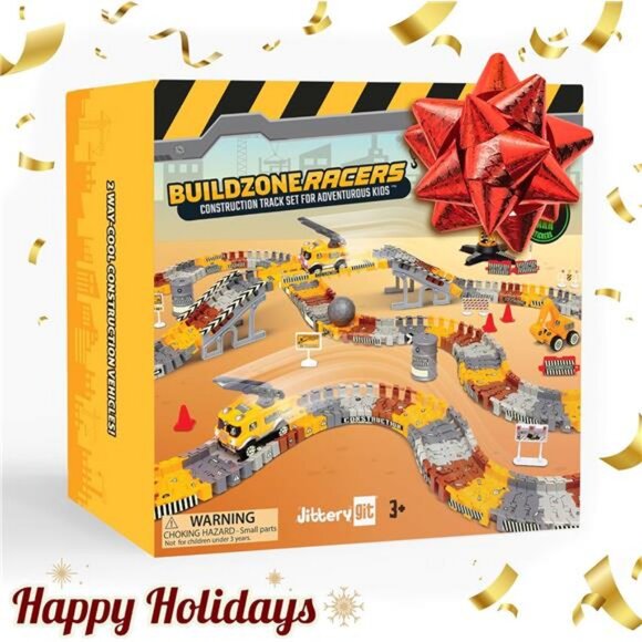 Construction Race Track Site Toy - Including Sandbox Vehicles - Picture 2 of 7